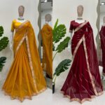 Faux Georgette Saree