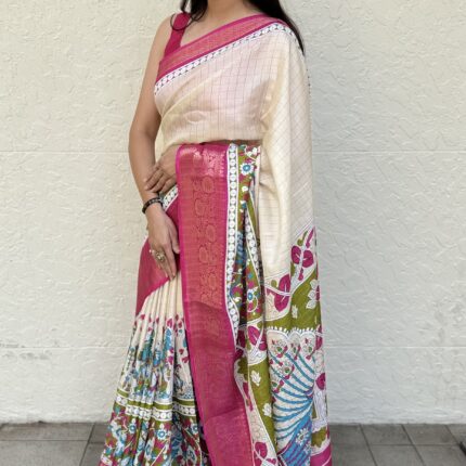 traditional silk sarees