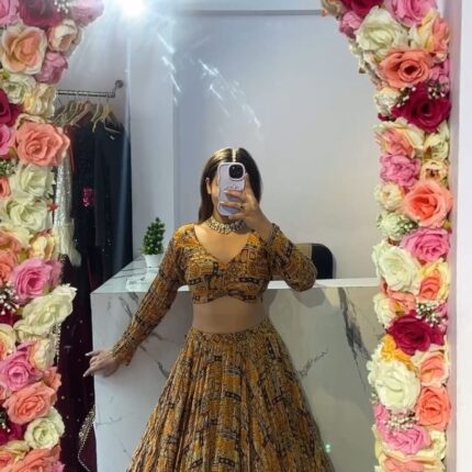 digital print lehenga​