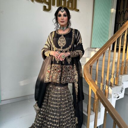 sharara dress with dupatta