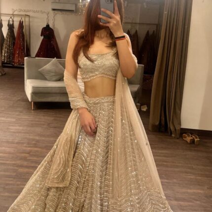 lehenga for brothers wedding​