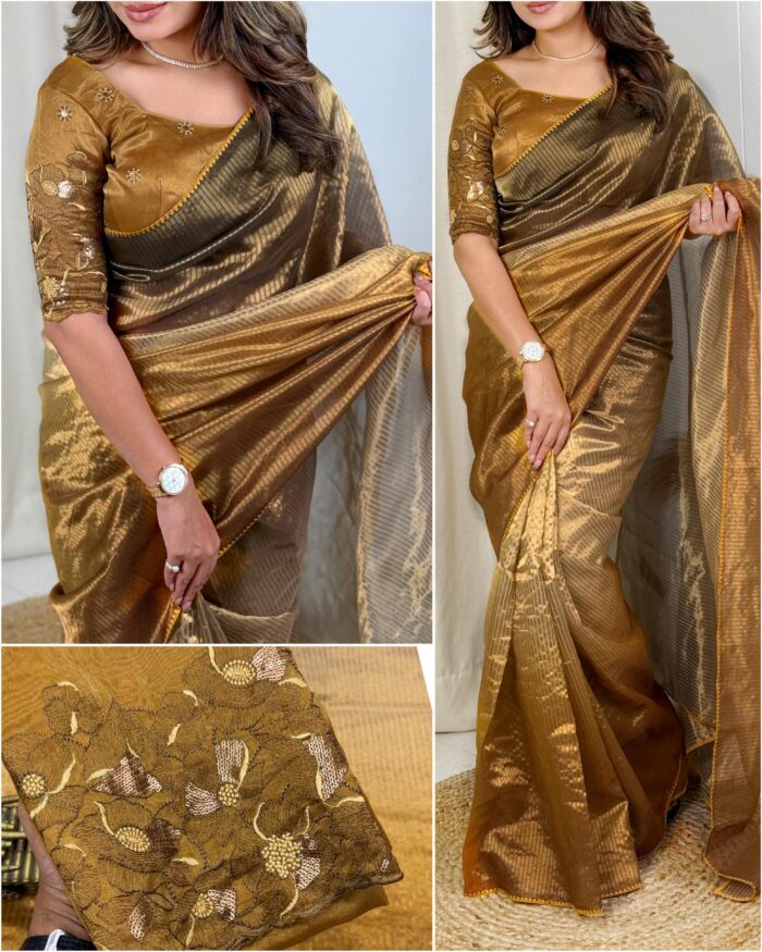 Organza Saree for women