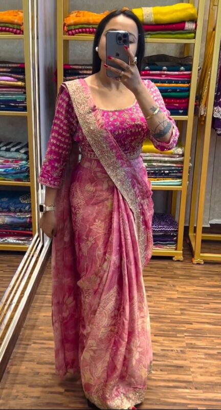 Ready-to-wear saree