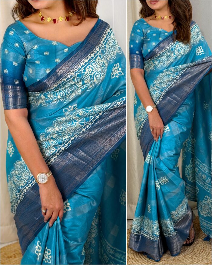 Cotton Silk Saree for women