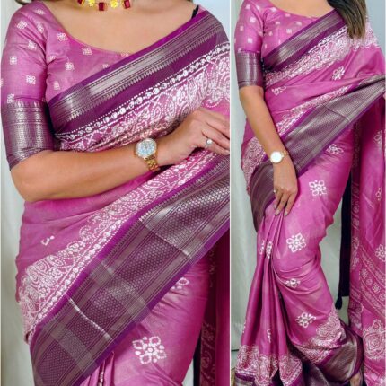 Cotton Silk Saree for women