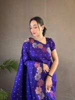 Soft silk saree for women