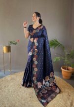 Soft silk saree for women