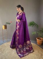 Soft silk saree for women