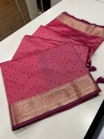 Comfortable silk saree