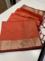 Comfortable silk saree