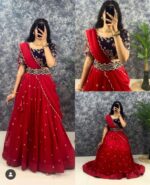 georgette lehenga for women