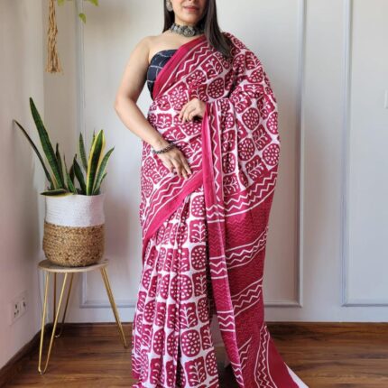 Silk cotton saree