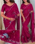 chiffon saree