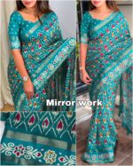 georgette saree for women