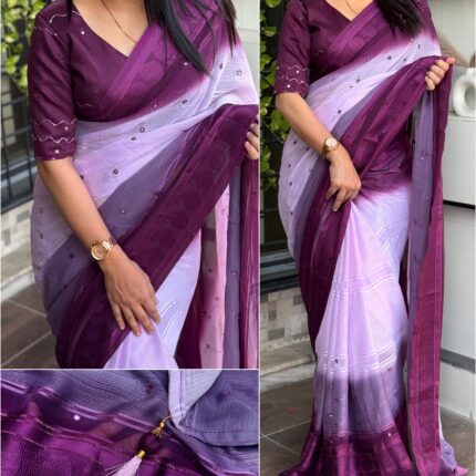 Georgette saree