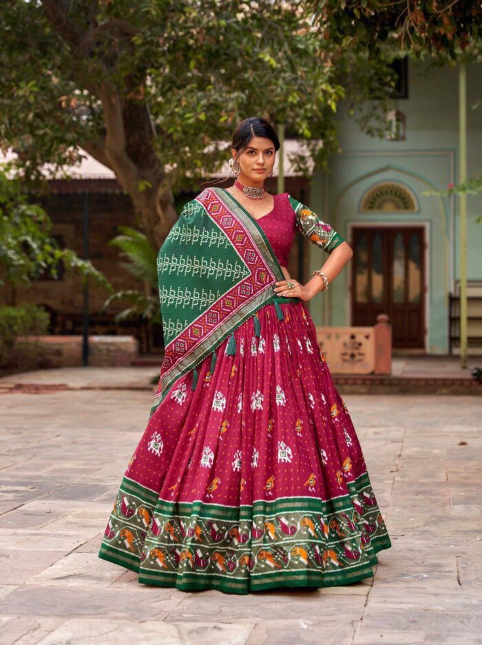 lehenga choli with dupatta