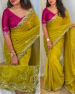 Rangoli silk saree