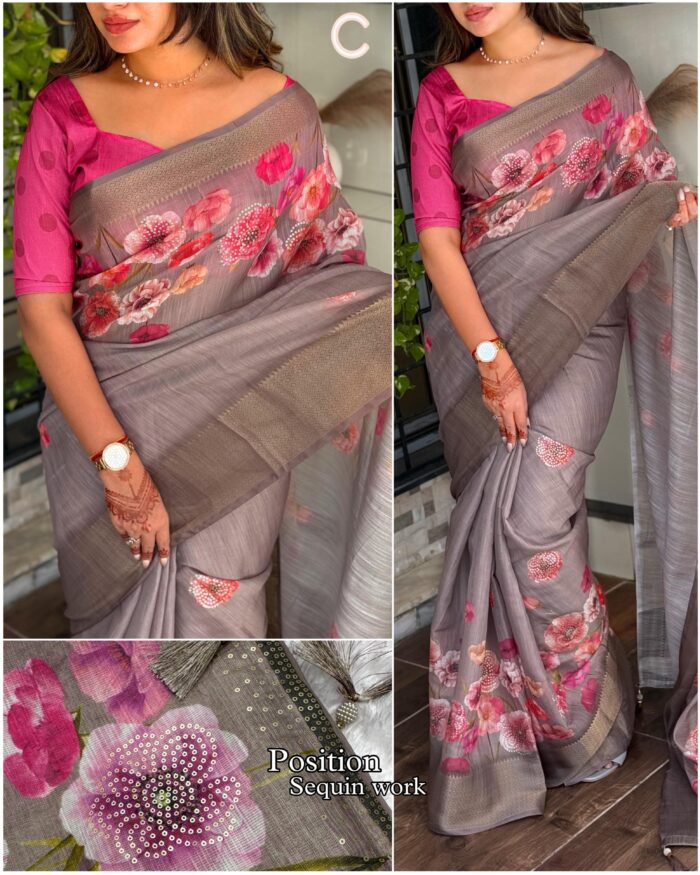 Cotton saree for women