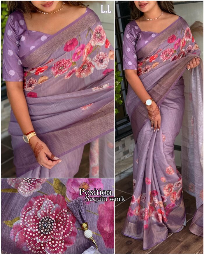 Cotton saree for women