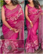 Cotton silk saree for women