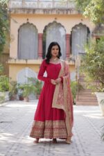 Gown with Dupatta