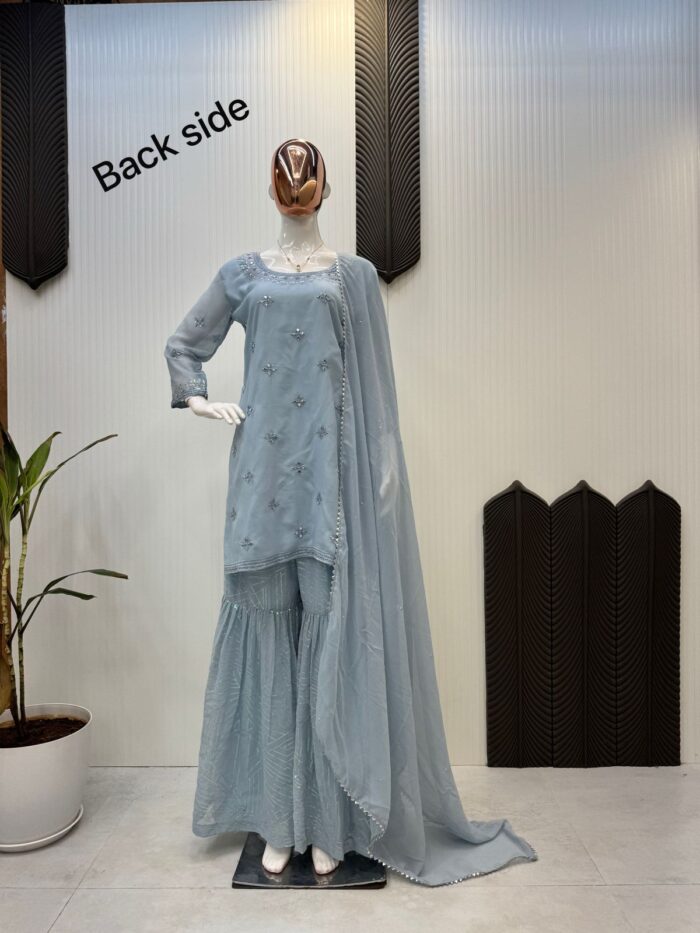 Sharara Suit with Dupatta