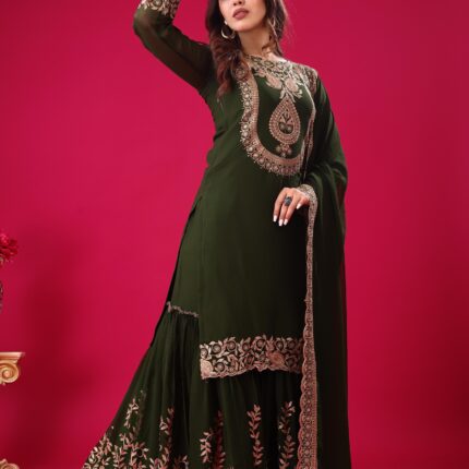 Suit with Dupatta