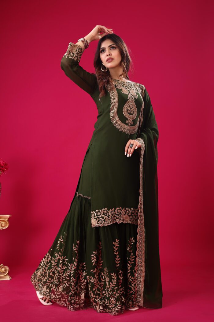 Suit with Dupatta