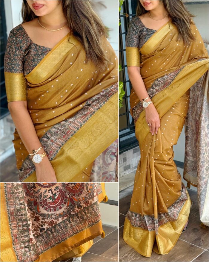 Cotton Silk Saree