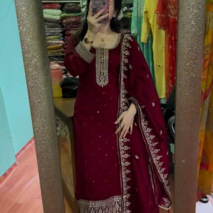 Suit Set With Dupatta